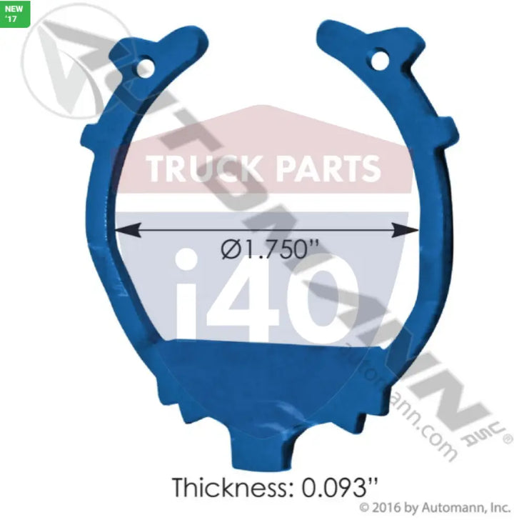 Automann 209.RR4836 Retaining Ring for 209.4836 Nut - Axle Washers