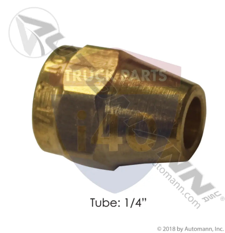 61AB4 Nut Copper Tubing 1/4IN For Parker - Nuts