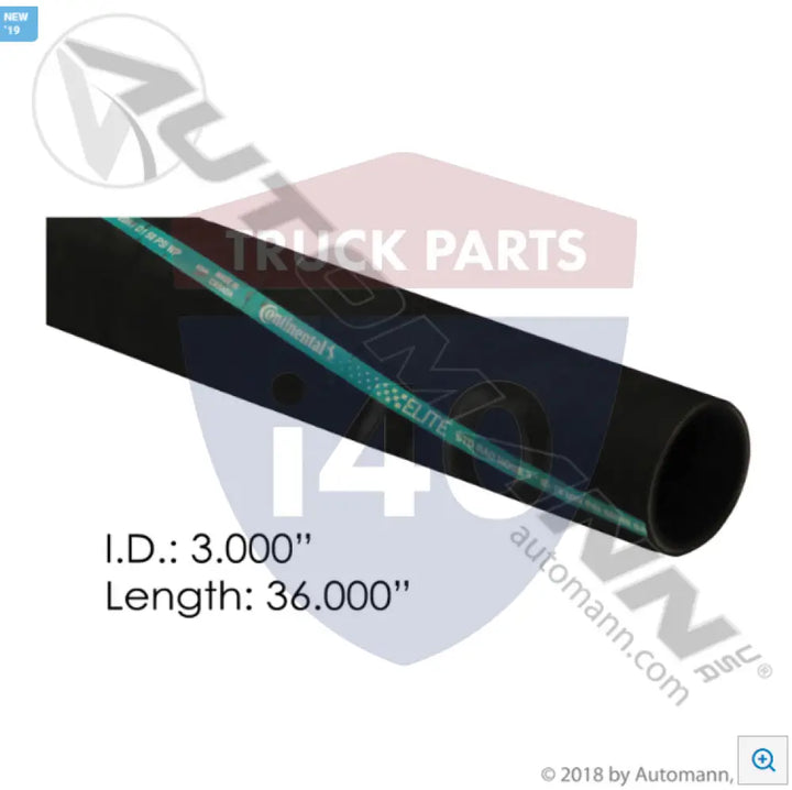 24248 Conti Coolant Stick Hose 3in 36in For Gates - 2 Ply