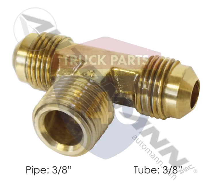 Automann 177.8456C Male Branch Tee 3/8in SAE 3/8in Pipe - Tees