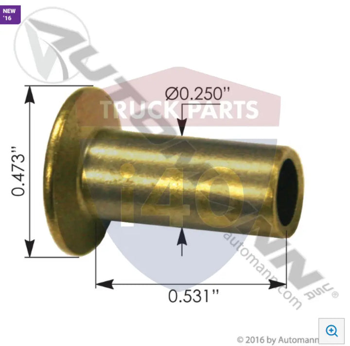 Automann 145.10-81-2S Brake Shoe Rivet - Steel - Rivets