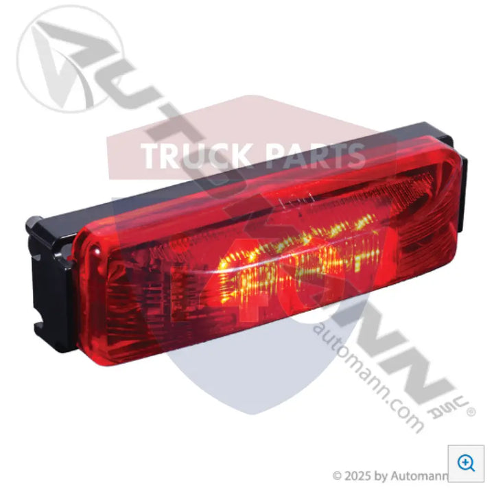 19032R Marker Light Kit LED 1in 4in Red For Trucklite - Marker Light Kit LED 1in X 4in Red
