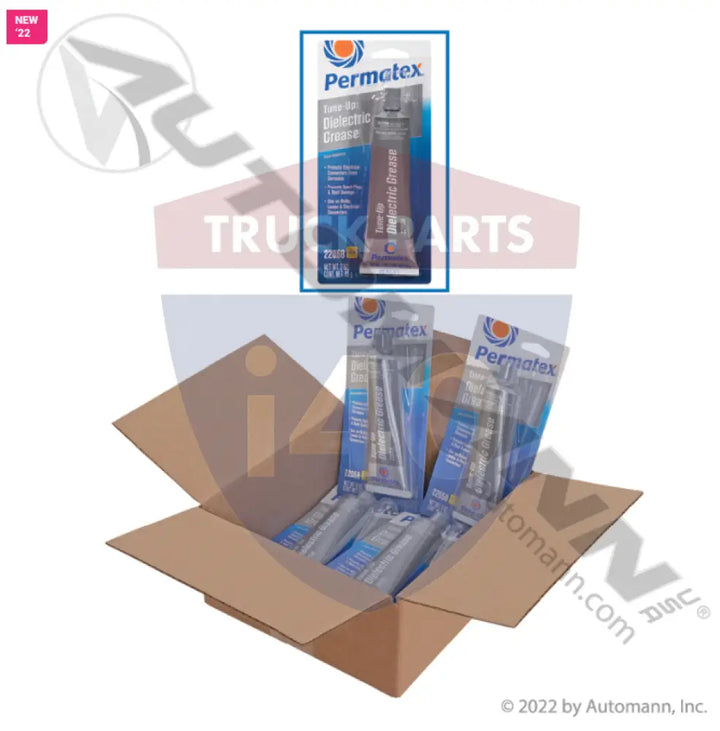 Permatex PRX22058CTN Dielectric Tune-Up Grease 3oz Case of 6 - Lubricants