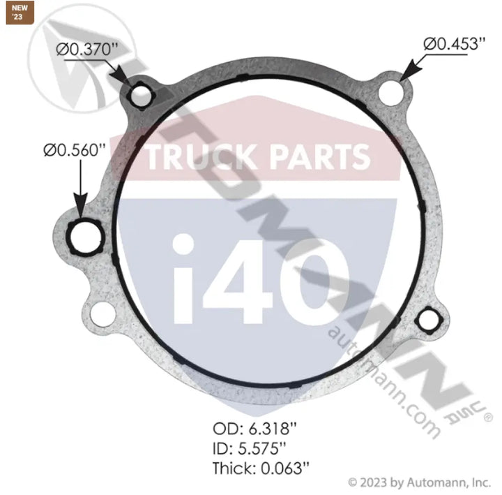4965690 Compressor Accessory Drive Gasket For Cummins - Air Compressor Kits