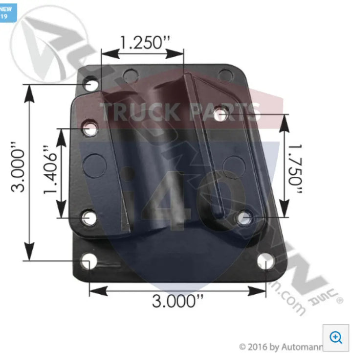 R80-6013R Mirror Bracket RH For Peterbilt - Mirror Bracket RH Peterbilt