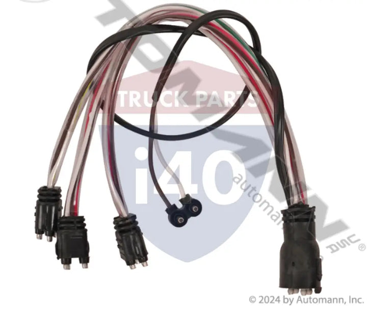 Phillips 369503 Trailer Harness STA-DRY Pigtail Rear - Electrical Harness Systems