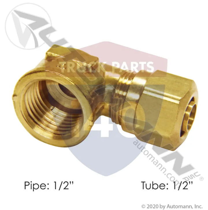 Automann 177.14708D Female Elbow DOT 1/2IN 1/2NPT - Female 90 Deg Elbows