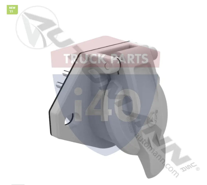 GT3338 Socket 7 Way Split Pins Nylon For Globetech - 7-Way Sockets (J560)