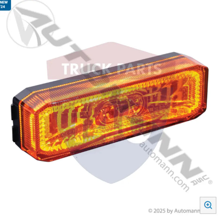 Automann 571.LD19A10 Marker Light LED 1in 4in Amber - Marker Light LED 1in X 4in Amber