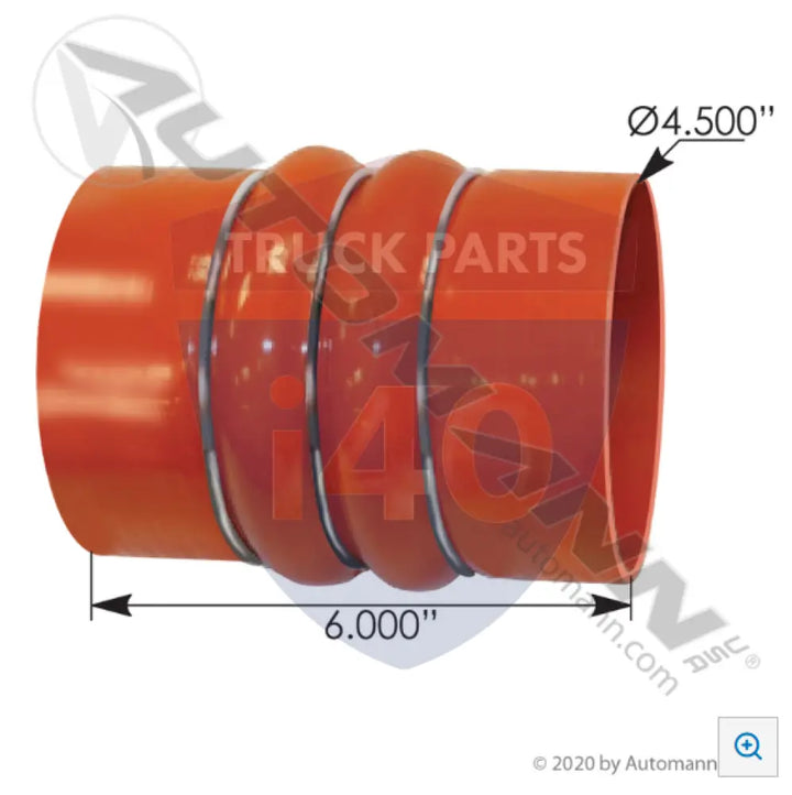 Automann 561.59709 CAC Connector Hose Hot Side - CAC Hoses - Hot Side