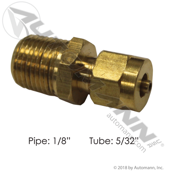 012014 Male Connector DOT 5/32IN 1/8NPT For Velvac
