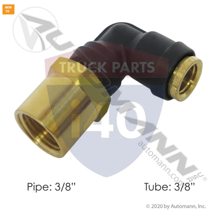 Automann 177.12C706C PLC Female SWL Elbow DOT 3/8in 3/8in - Female 90° Elbows-Composite