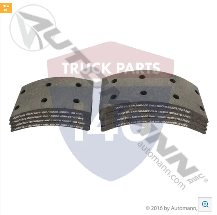 Automann 140.1443TT.60 Brake Lining - 20K Lb GAWR