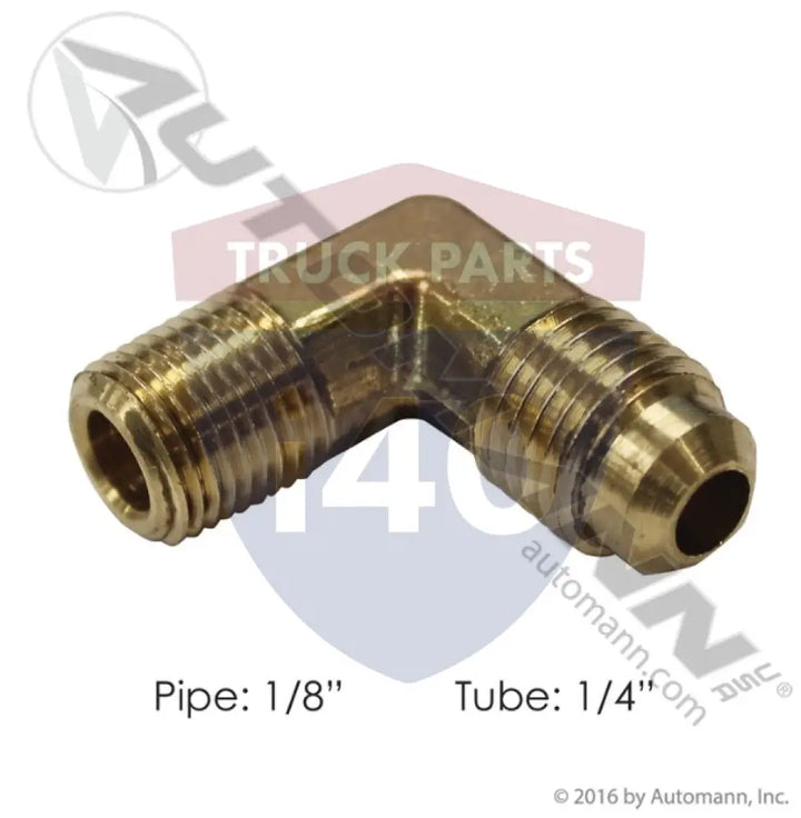 49X4 Male Elbow 1/4in SAE 1/8in Pipe For Eaton - Male 90° Elbows