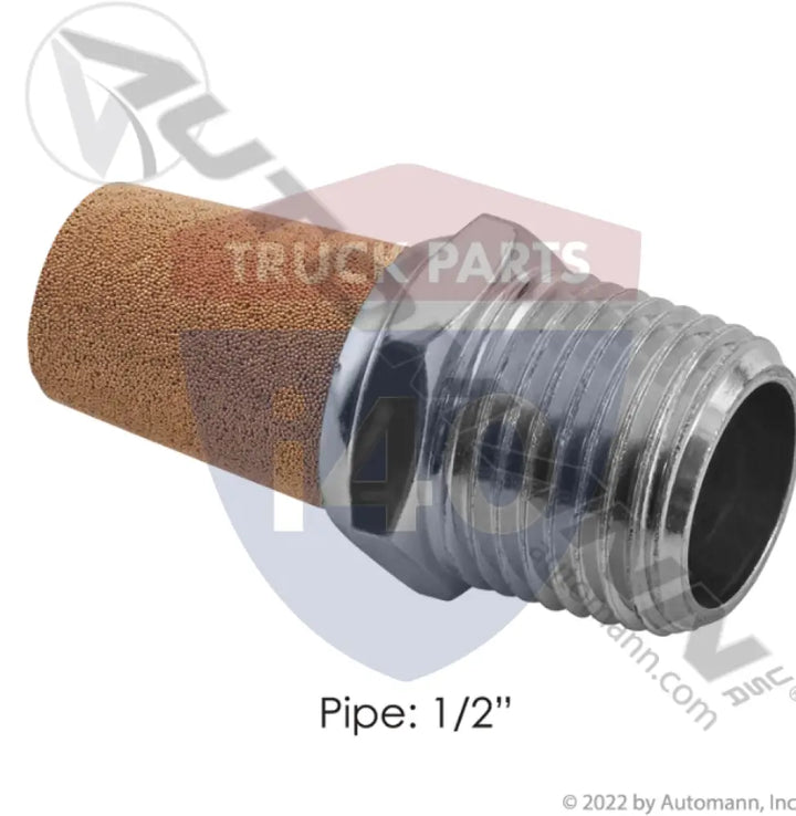 BEMD Air Exhaust Muffler 1/2in NPT For Fairview - Air Vent & Mufflers