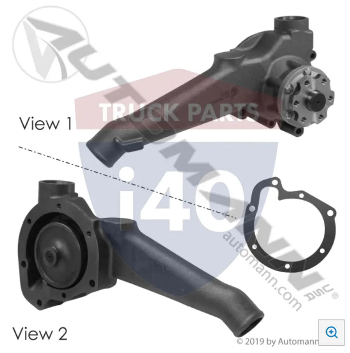 43251HD Water Pump Mercedes OM 366 For Gates - Freightliner