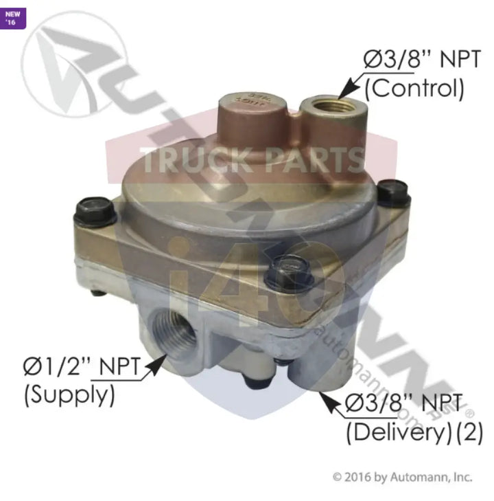 Automann 170.110410 LOV2 Type Service Relay Valve - Relay Valves