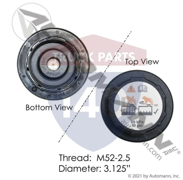 Automann 572.2005 Coolant Reservoir Cap - Coolant Caps