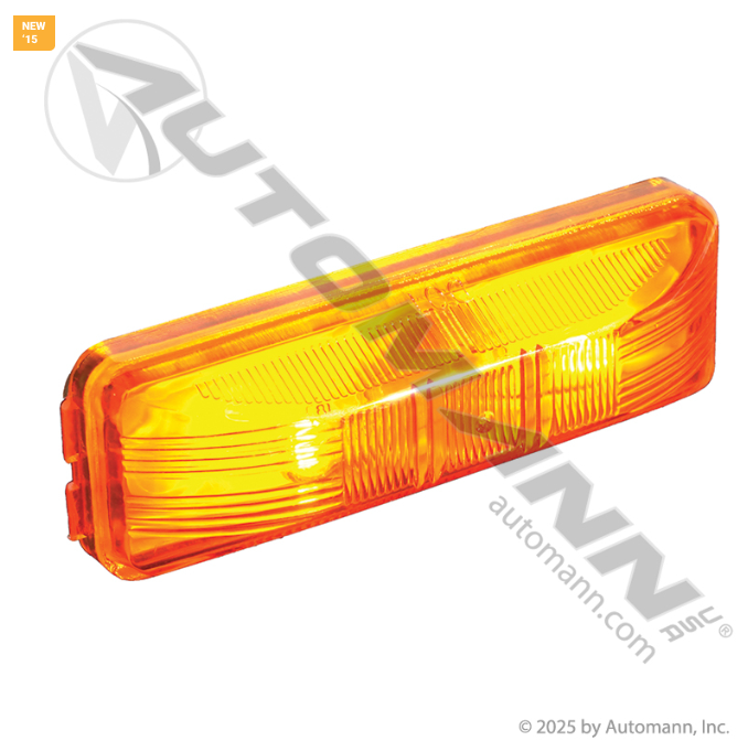 46743 Marker Light 1-1/4in 4in Amber For Grote