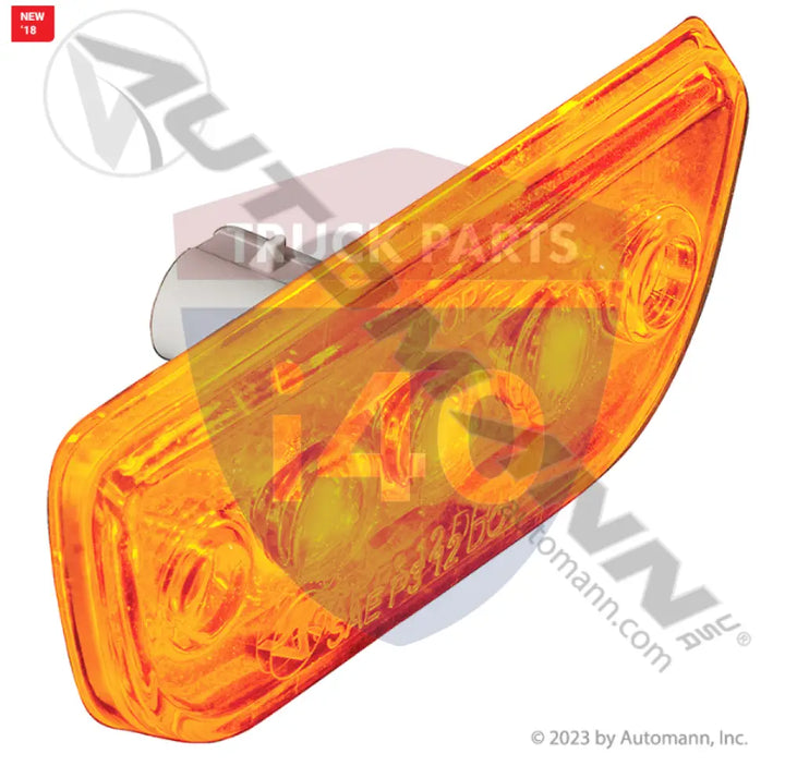 Automann 564.75083 Visor Lamp LED Amber Peterbilt - Visor Lamp LED Amber Peterbilt