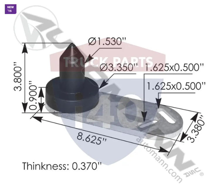Automann M17402PRK Guide Assembly Kenworth - Guide Assembly Kenworth