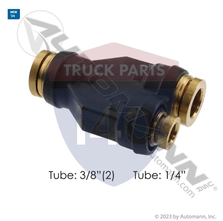 2314401002 PLC Union DOT 3/8in 1/4in 3/8in For Freightliner - Y Unions-Composite