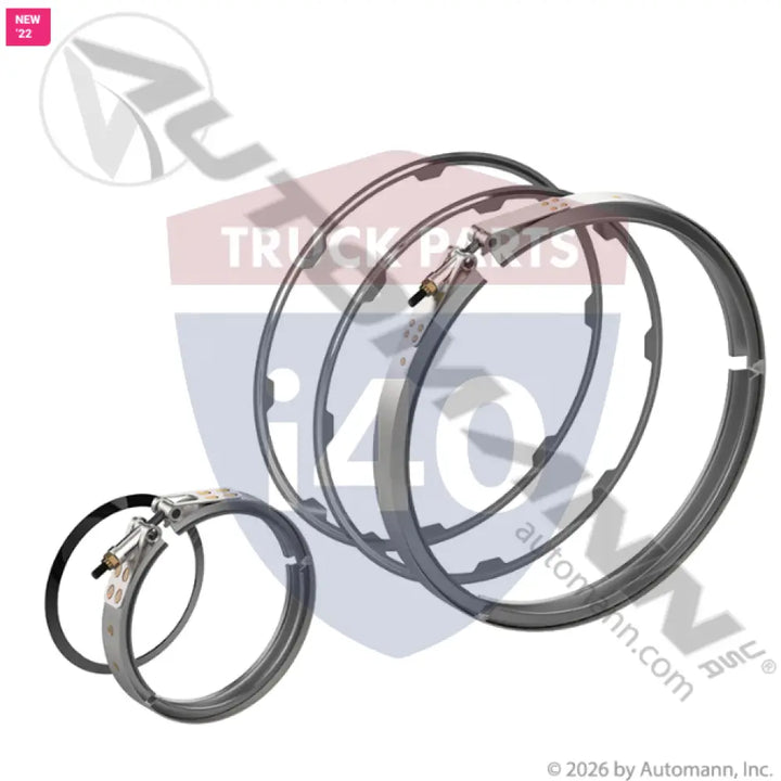 Automann 561.296201K DPF V-Band Clamp Kit Mack/Volvo - DPF V-Band Clamp Kit Mack/Volvo
