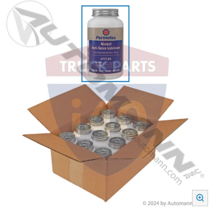 Permatex PRX77124CTN Nickel Anti-Seize 771 8 oz Brush - 12 - Lubricants
