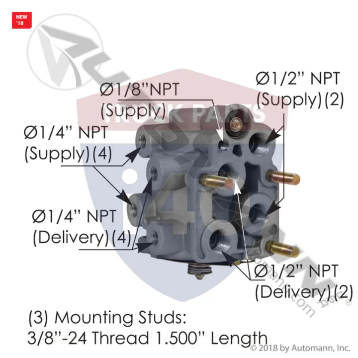 Automann 170.286773 E7 Type Foot Valve - Foot Valves