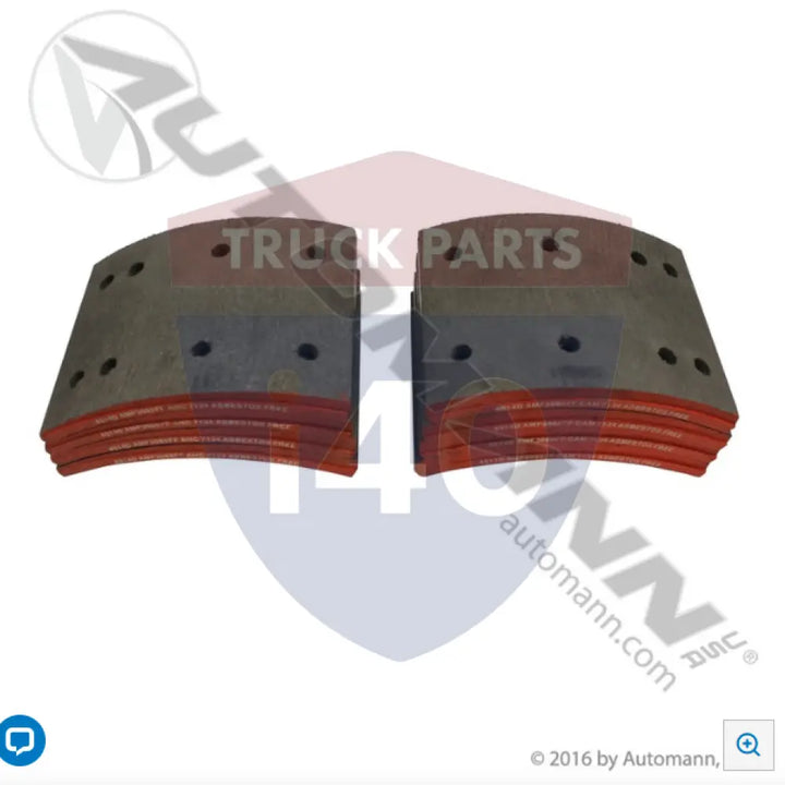 Automann 140.4514.30 Brake Lining - 23K Lb GAWR