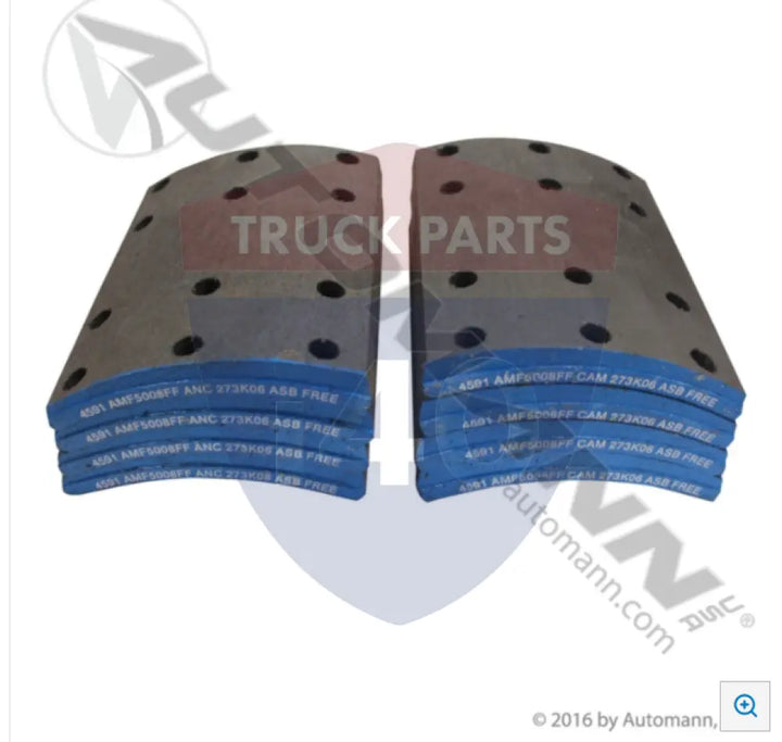 Automann 140.4591.50 Brake Lining - 20K Lb GAWR