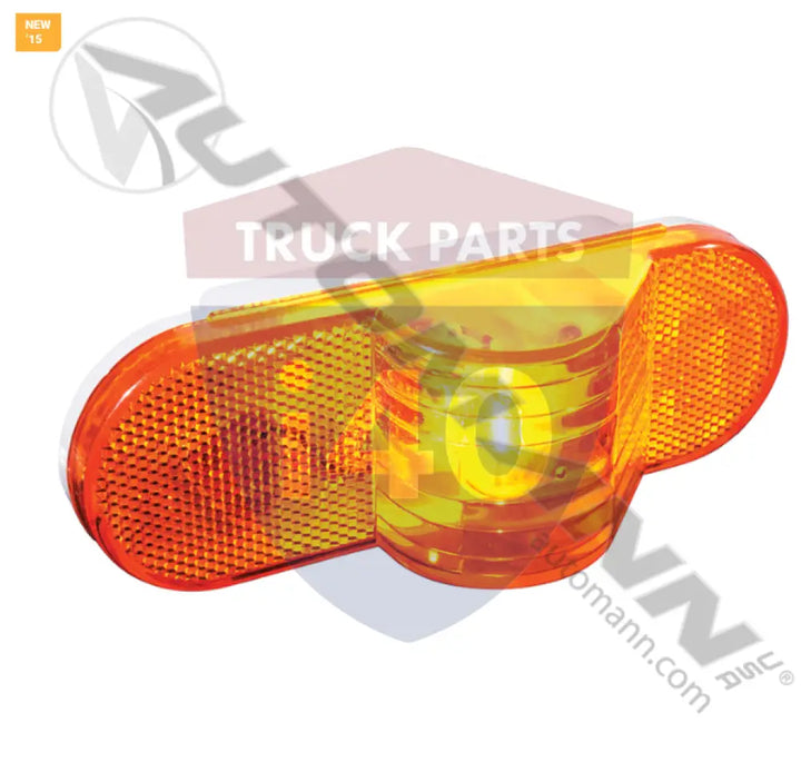 60215Y3 Turn Signal 6in Oval Midship Amber For Trucklite - Turn Signal 6in Oval Midship Amber