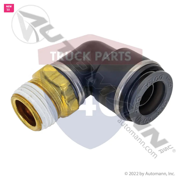 S769PMT86 Male Elbow PLC QWIK-FIT 1/2in 3/8NPT For Tramec Sloan - Male 90° Elbows-Composite