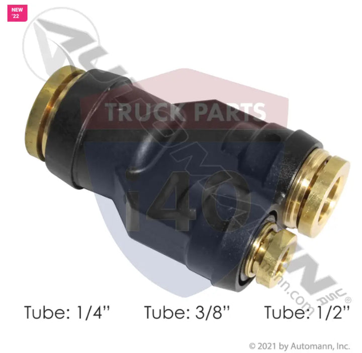 362PTC468 PLC Union DOT 1/4in 3/8in 1/2in For Parker - Y Unions-Composite