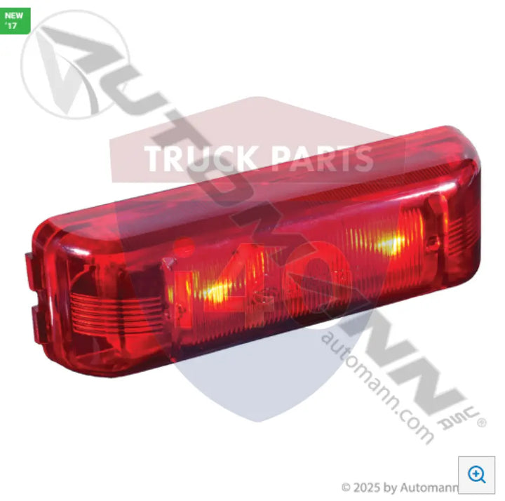 19350R Marker Light LED 1in 4in Red For Trucklite - Marker Light LED 1in X 4in Red