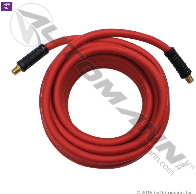 Automann 177.SH256B Air Hose Assembly 3/8in 25ft
