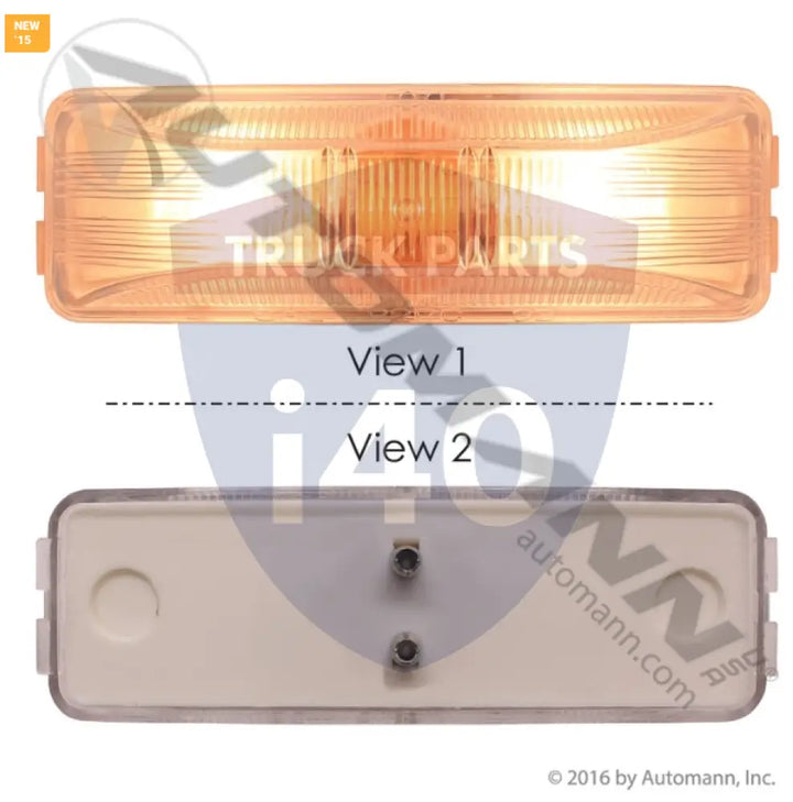 Automann 571.LG19W Utility Light 1in 4in - Utility Light 1in X 4in