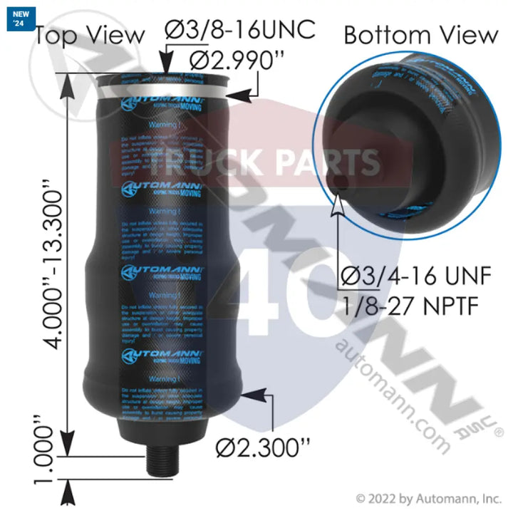 W023587054 Air Spring Cabin For Firestone - Air Spring Cabin