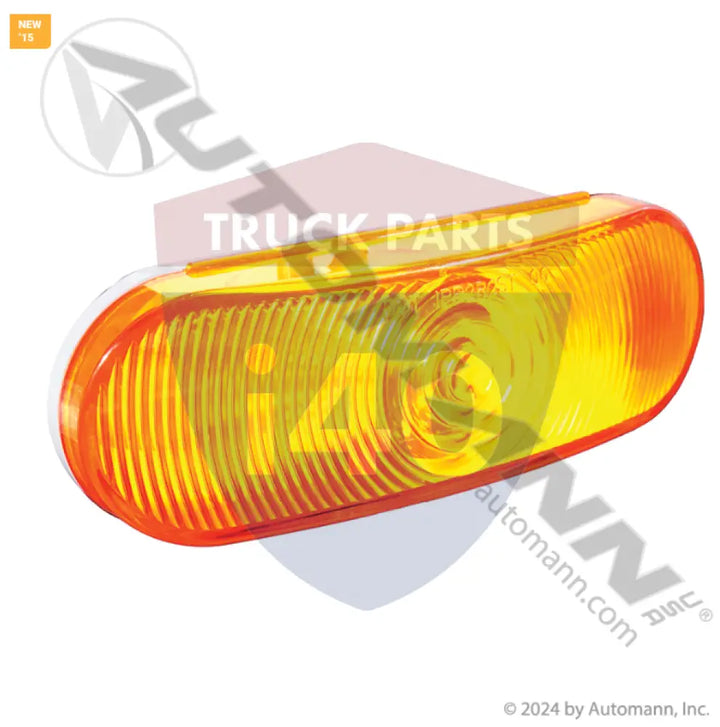 421A F/P/T Light 6in Oval Amber For Peterson Manufacturing - F/P/T Light 6in Oval Amber