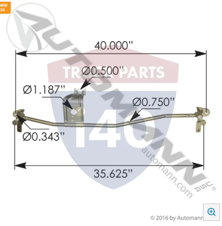 F91625780 Wiper Transmission For Freightliner - Wiper Transmission Freightliner