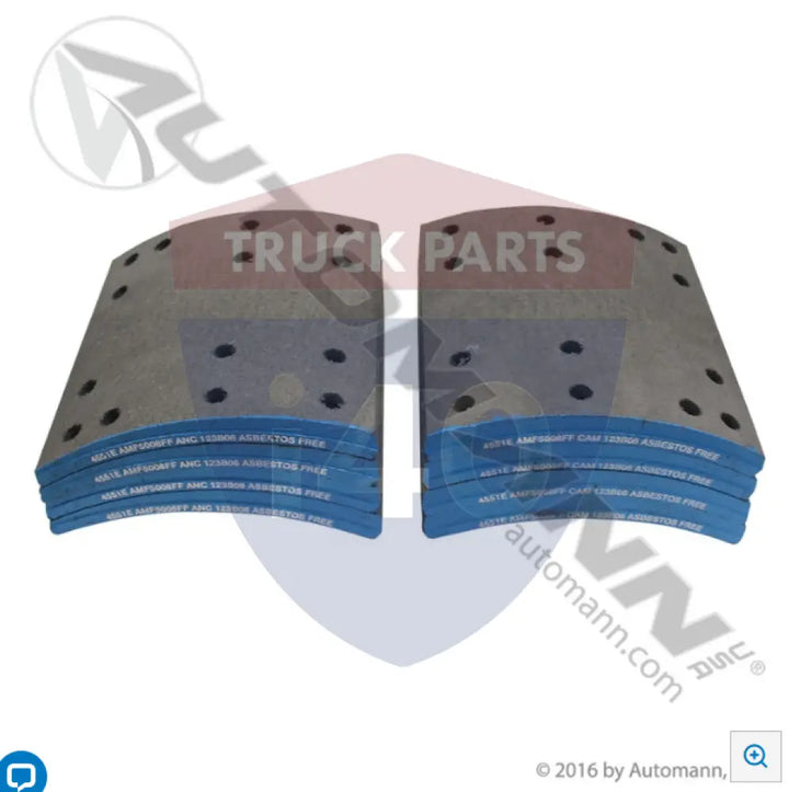 Automann 140.4551E.50 Brake Lining - 20K Lb GAWR