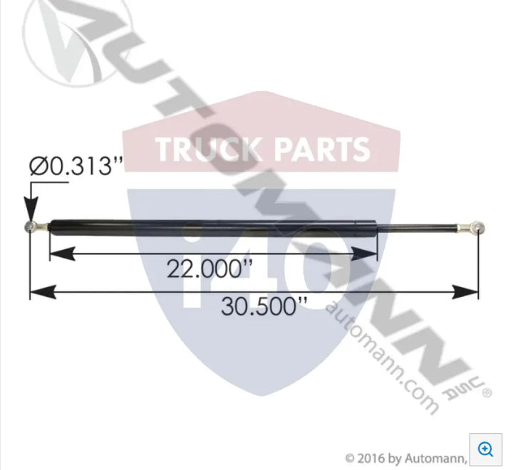 Automann A99608 Strut and Hood Assist - Strut and Hood Assist