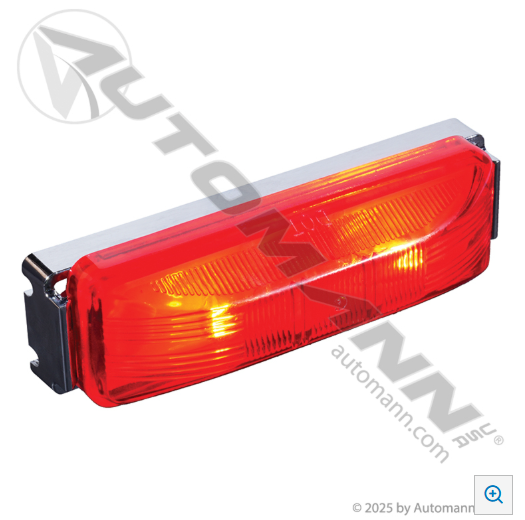Automann 571.LD19R12MV-KC1 Marker Light Kit LED 1 4in Red 10-30V