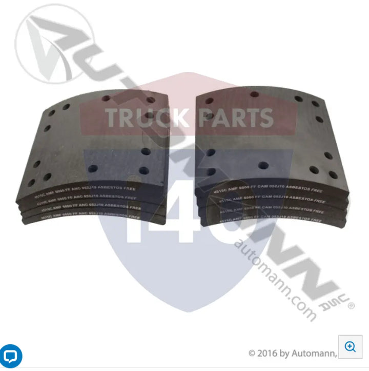 Automann 140.4515C.60 Brake Lining - 20K Lb GAWR
