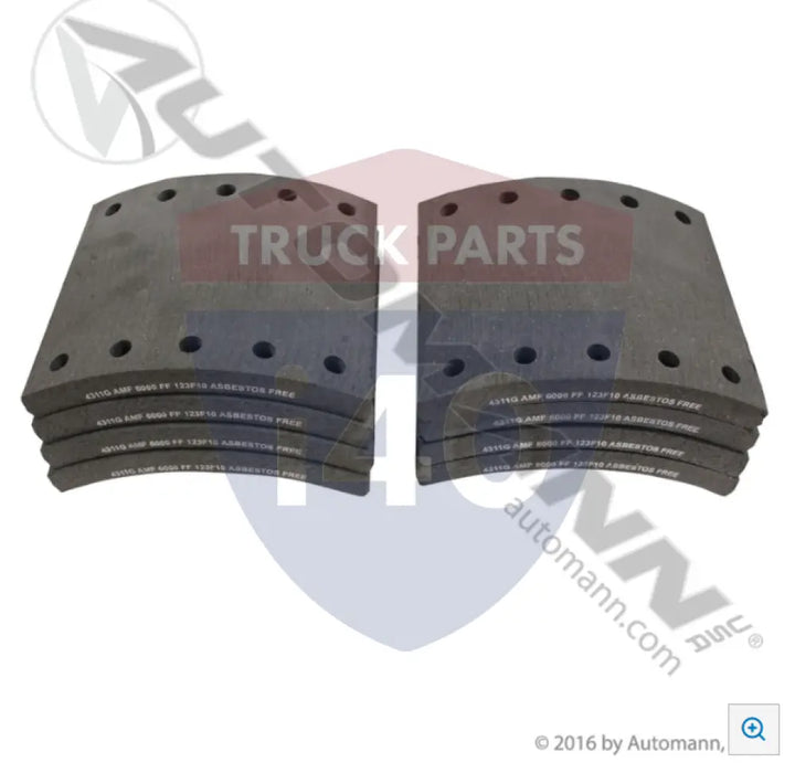 Automann 140.4311G.60 Brake Lining - 20K Lb GAWR