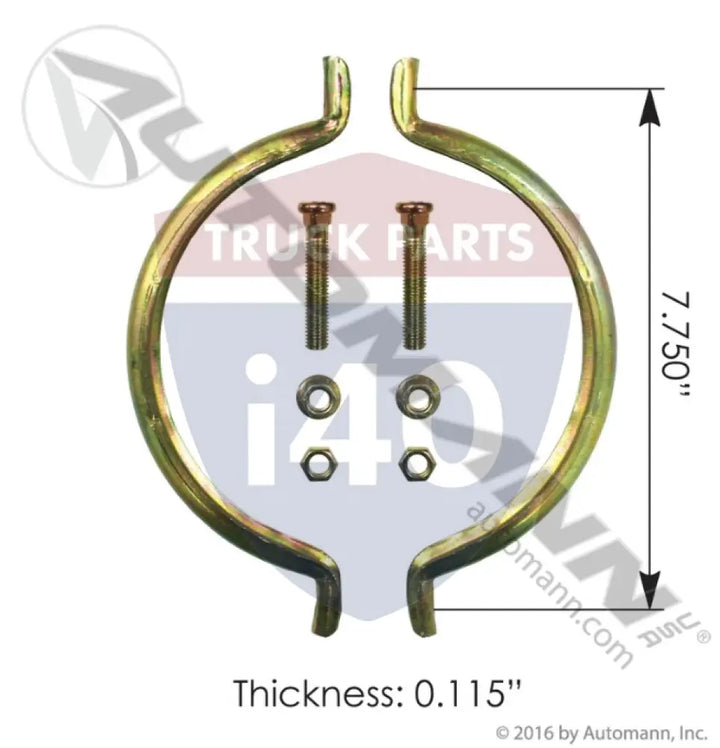 Automann 179.4004 Clamp Ring Assy Type 20S - Clamp Ring Assemblies