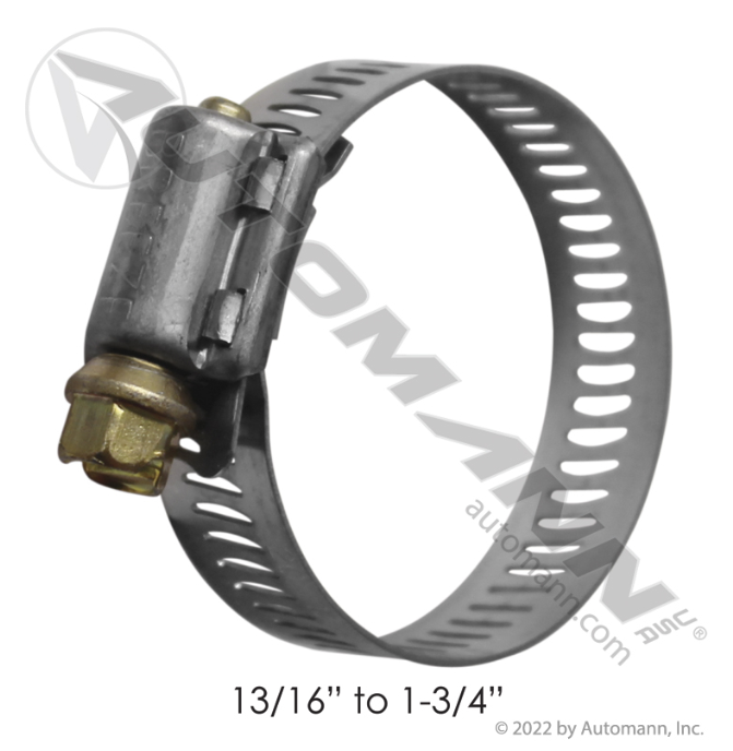 022320 Hose Clamp 0.81in to 1.75in For Velvac