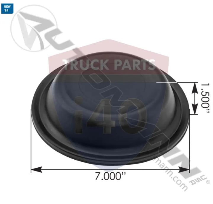 MGM Brakes 179.M8017224 MGM Easy Fit Diaphragm Neoprene 24L - Diaphragms