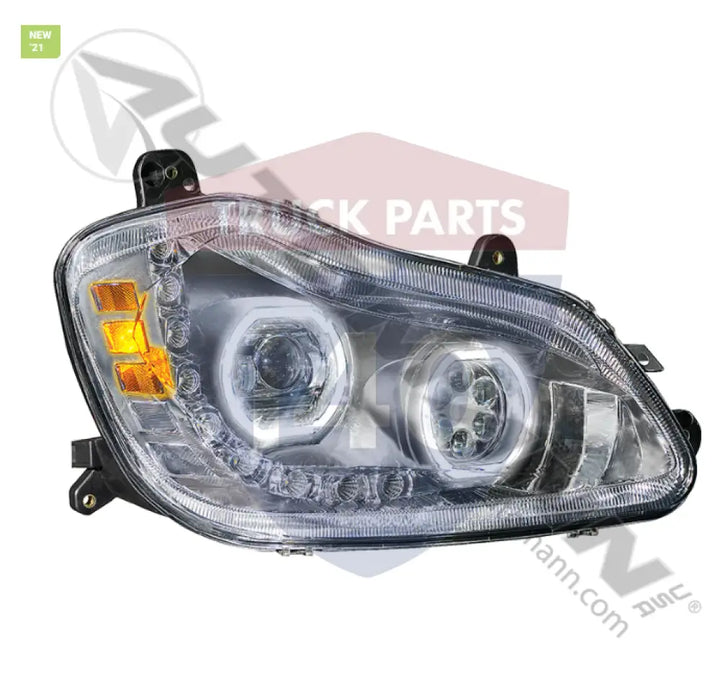 Automann 564.59091DCY Headlamp LED RH Kenworth - Headlamp LED RH Kenworth