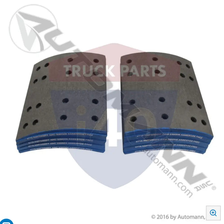 Automann 140.4710.50 Brake Lining - 20K Lb GAWR